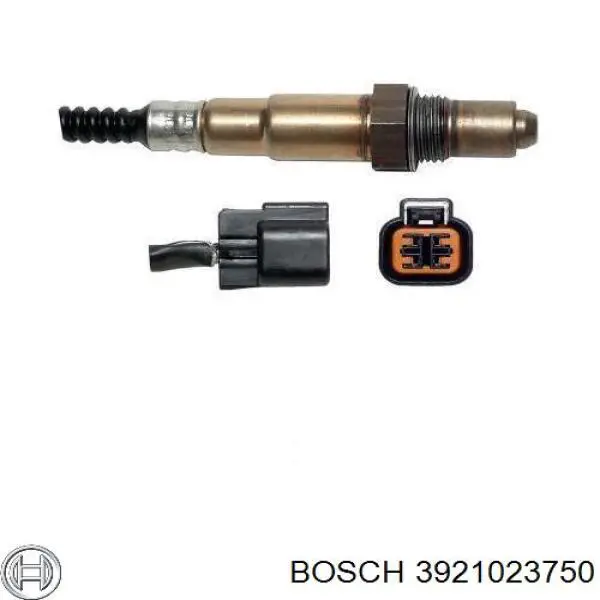 Купити 3921023750 Bosch Лямбда-зонд, датчик кисню після каталізатора