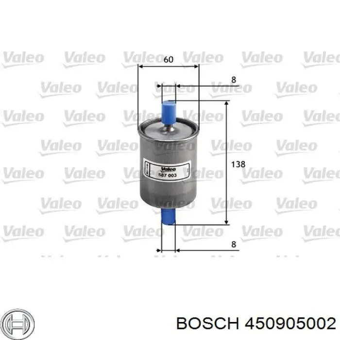 450905002 Bosch фільтр паливний