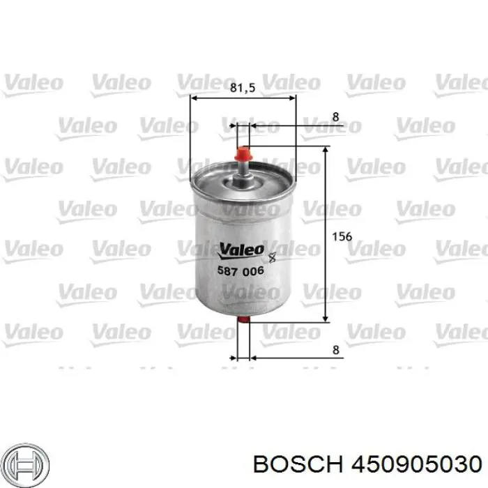 450905030 Bosch фільтр паливний