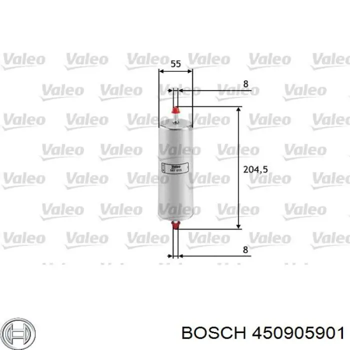 Паливний фільтр 450905901 Bosch