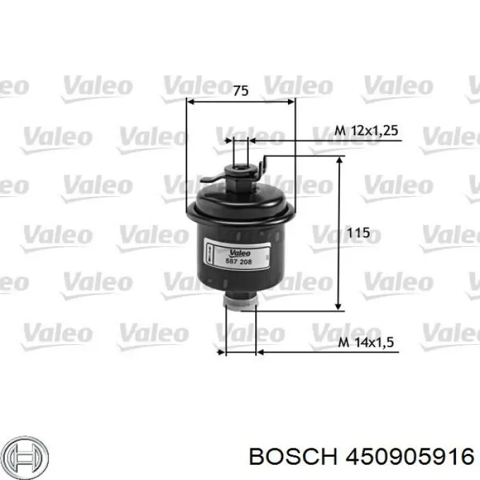 450905916 Bosch фільтр паливний