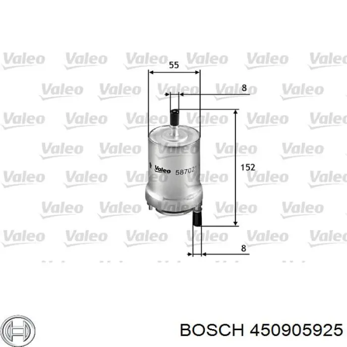 Паливний фільтр 450905925 Bosch