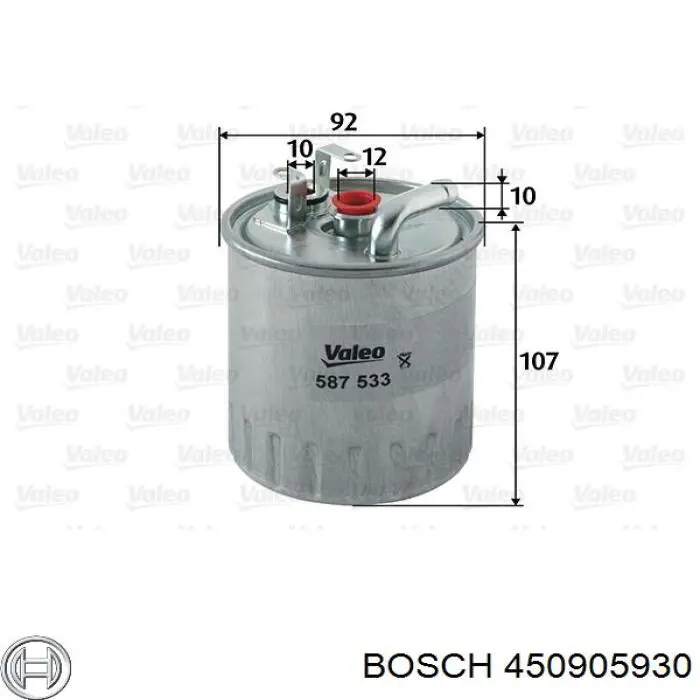 450905930 Bosch Фільтр палива