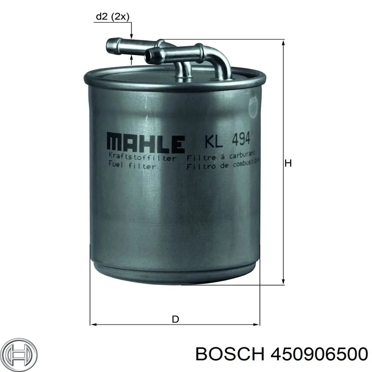 450906500 Bosch Фільтр палива