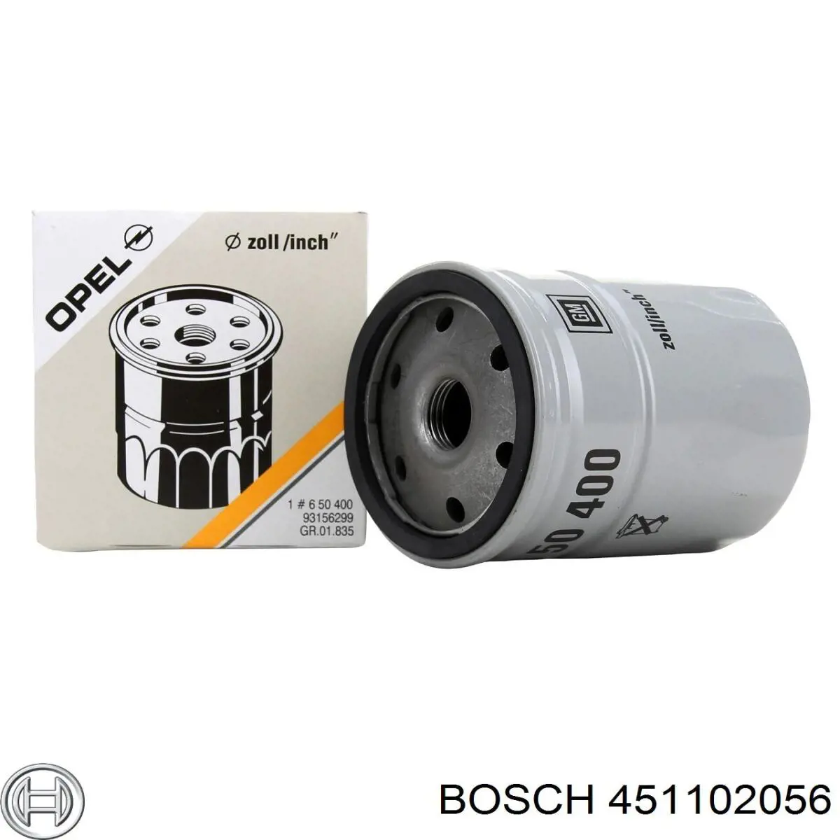 451102056 Bosch фільтр масляний