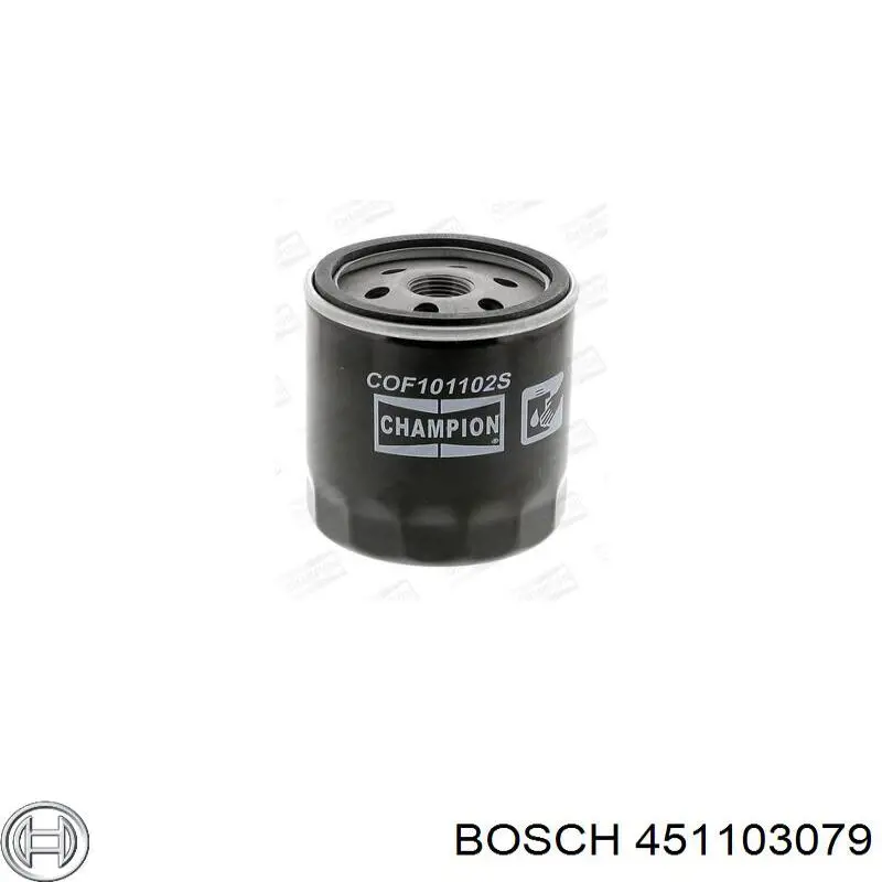 Корпус масляного фільтра Bosch 451103079 ціна, від 3.27 USD