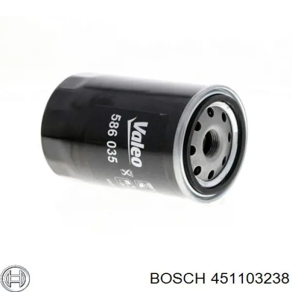 Масляний фільтр 451103238 Bosch