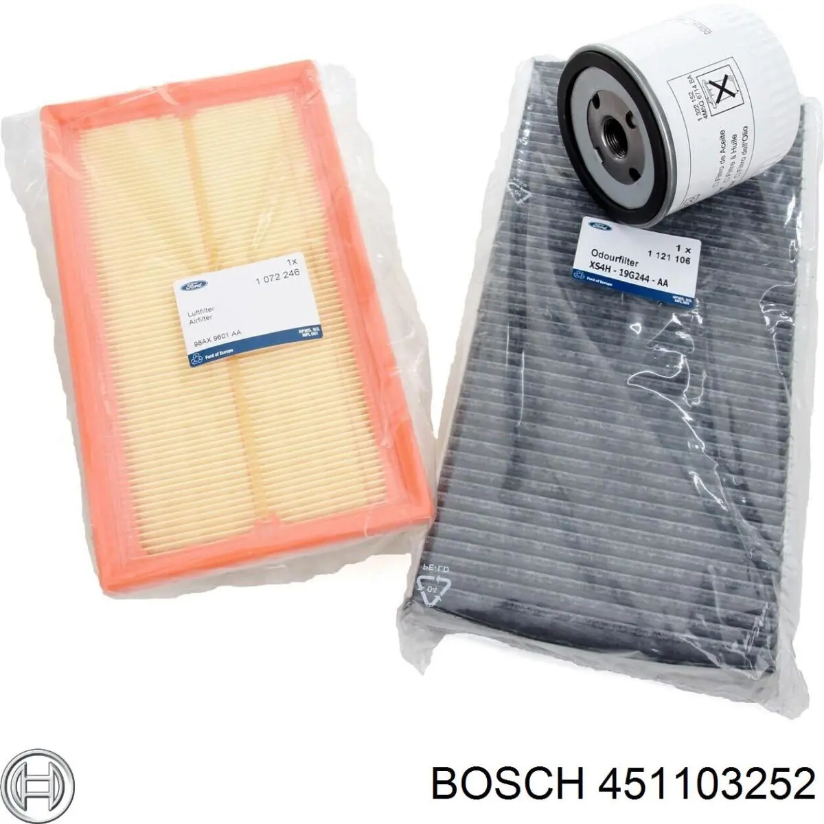 Масляний фільтр 451103252 Bosch
