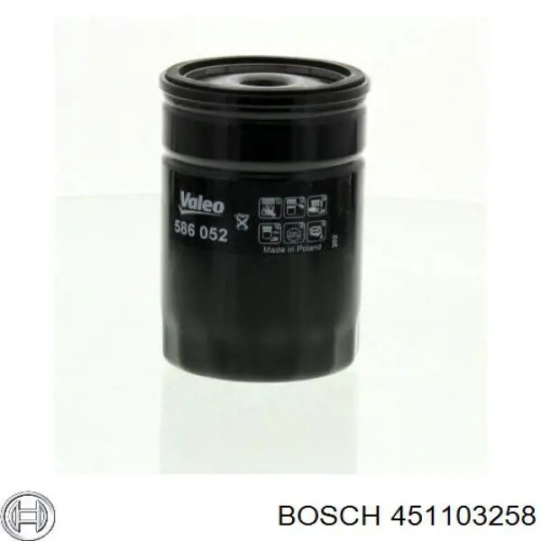 Масляний фільтр 451103258 Bosch