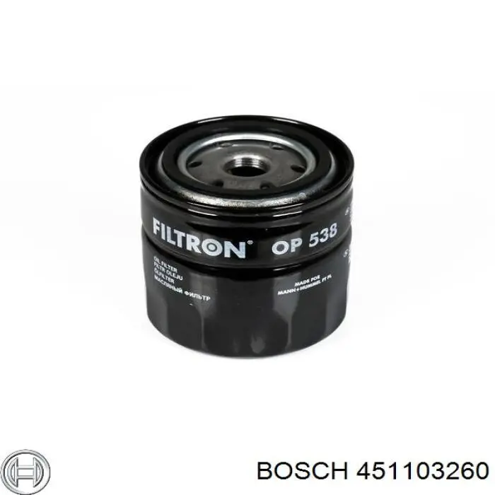 451103260 Bosch Фільтр масла