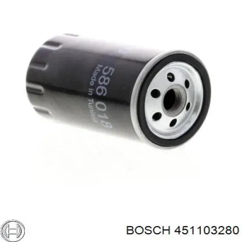 451103280 Bosch фільтр масляний