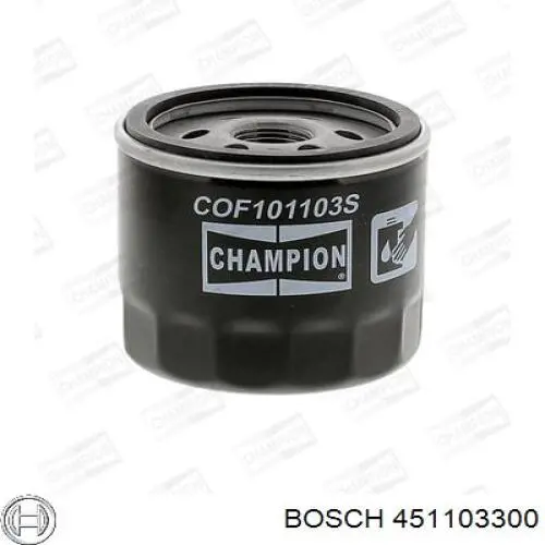 451103300 Bosch фільтр масляний