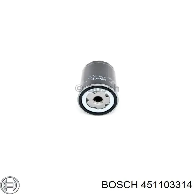 451103314 Bosch фільтр масляний