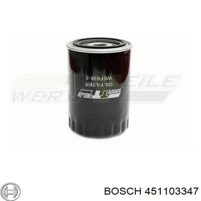 Купити 451103347 Bosch Фільтр очищення масла відцентровий