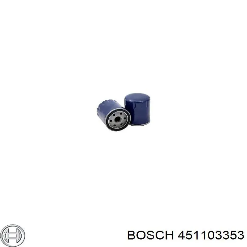 451103353 Bosch фільтр масляний