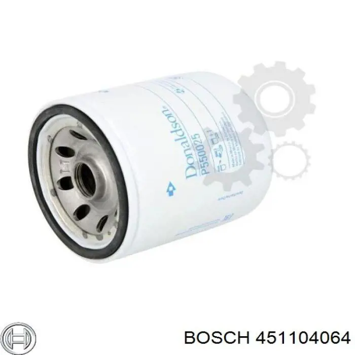 451104064 Bosch фільтр масляний