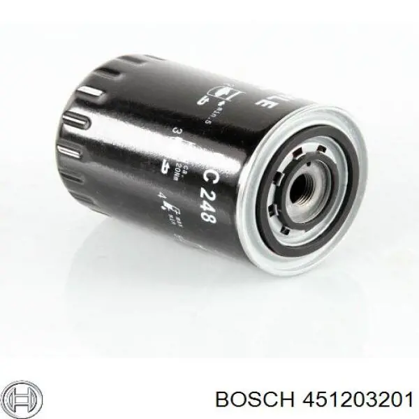 Масляний фільтр двигуна Bosch 451203201 ціна, від 9.01 USD