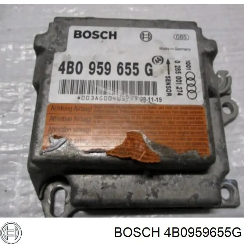 Купити 4B0959655TD VAG Модуль-процесор керування подушки безпеки