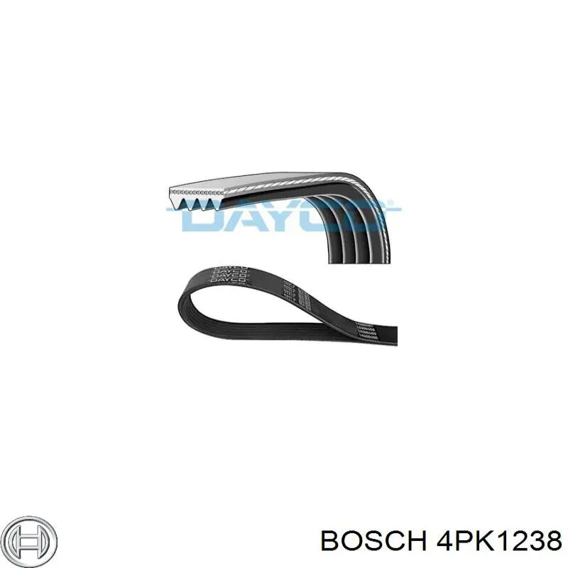4PK1238 Bosch Поліклиновий ремінь