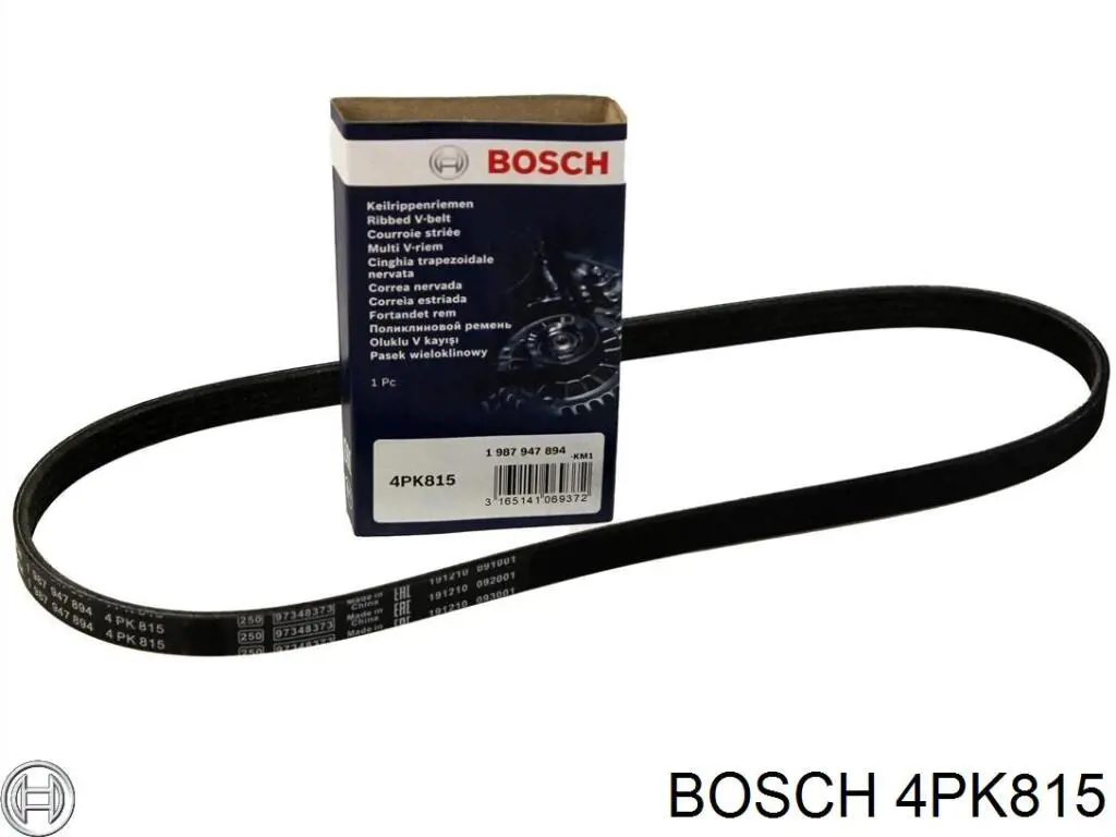 4PK815 Bosch Поліклиновий ремінь