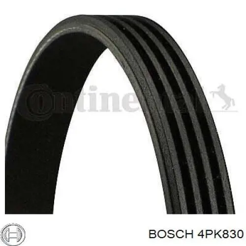 Ремінь генератора 4PK830 Bosch