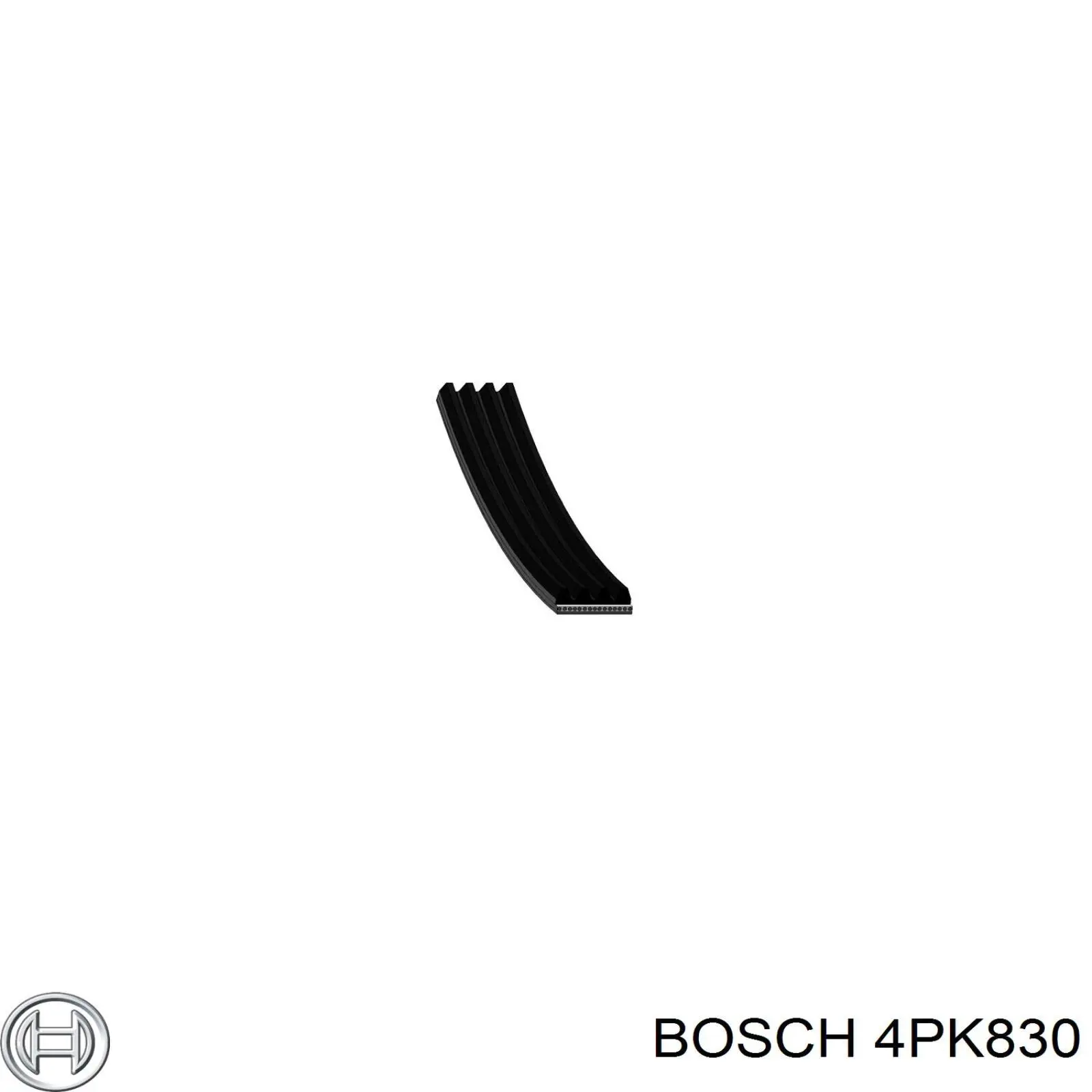 4PK830 Bosch ремінь приводний, агрегатів