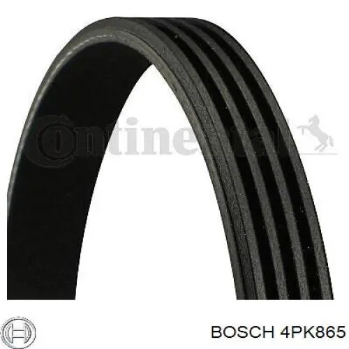 4PK865 Bosch Поліклиновий ремінь