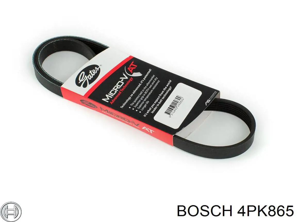 Купити 4PK865 Bosch Ремінь генератора