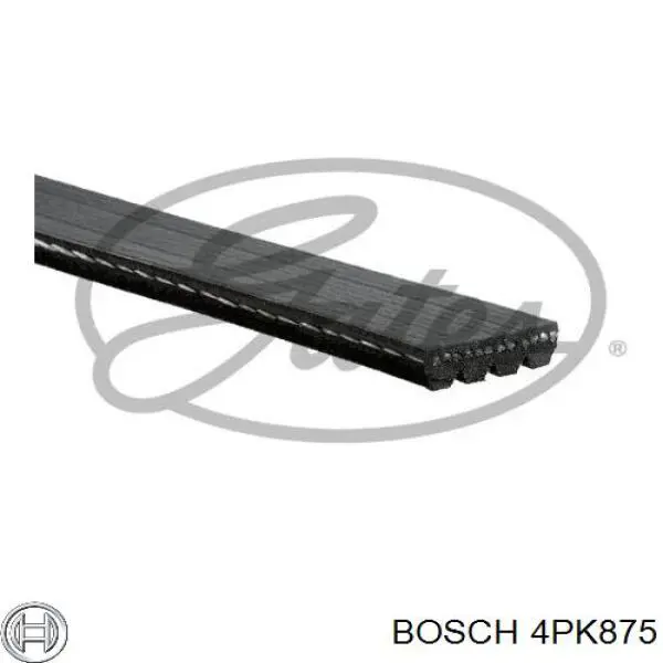 Клиновий ремінь Bosch 4PK875 ціна, від 4.65 USD