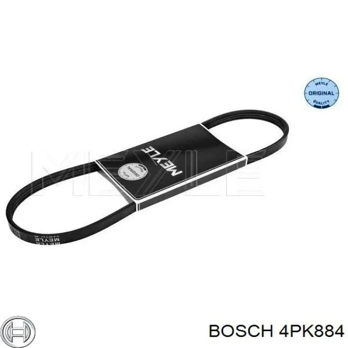 4PK884 Bosch Поліклиновий ремінь