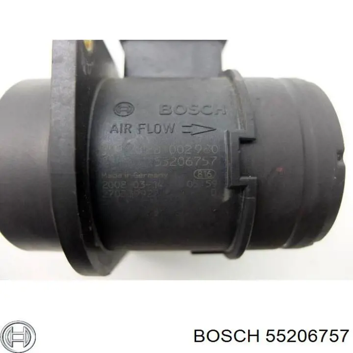 Датчик масової витрати повітря Bosch 55206757 ціна, від 55.62 USD