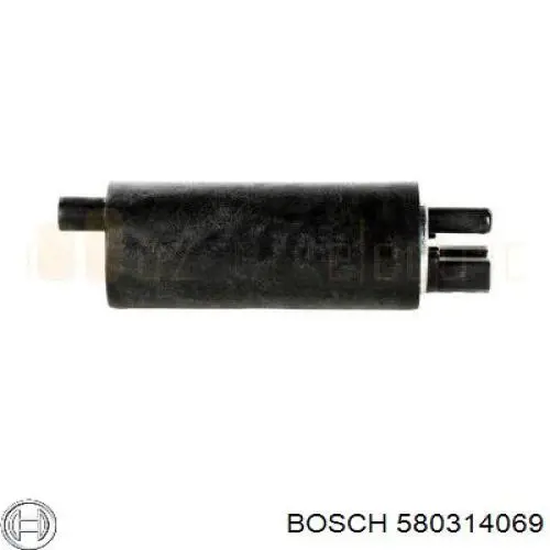 Елемент-турбінка паливного насосу 580314069 Bosch