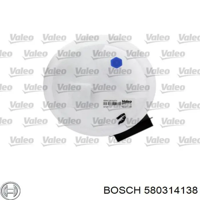 580314138 Bosch модуль паливного насосу, з датчиком рівня палива