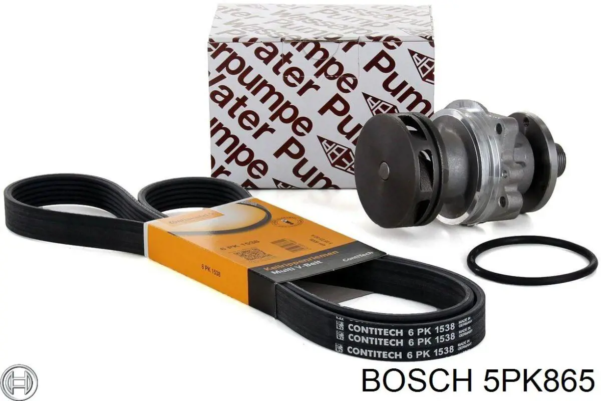5PK865 Bosch ремінь приводний, агрегатів