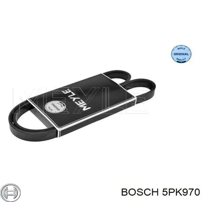 Ремінь генератора 5PK970 Bosch