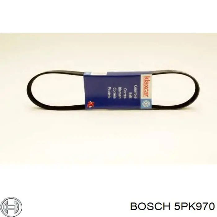 5PK970 Bosch Поліклиновий ремінь