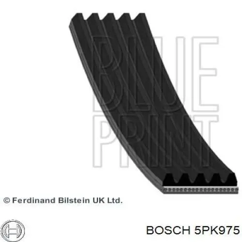 5PK975 Bosch Поліклиновий ремінь