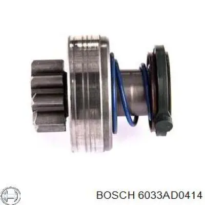 6033AD0414 Bosch Бендикс стартера (Тип BOSCH 2,3 кВт, 9 зубов)