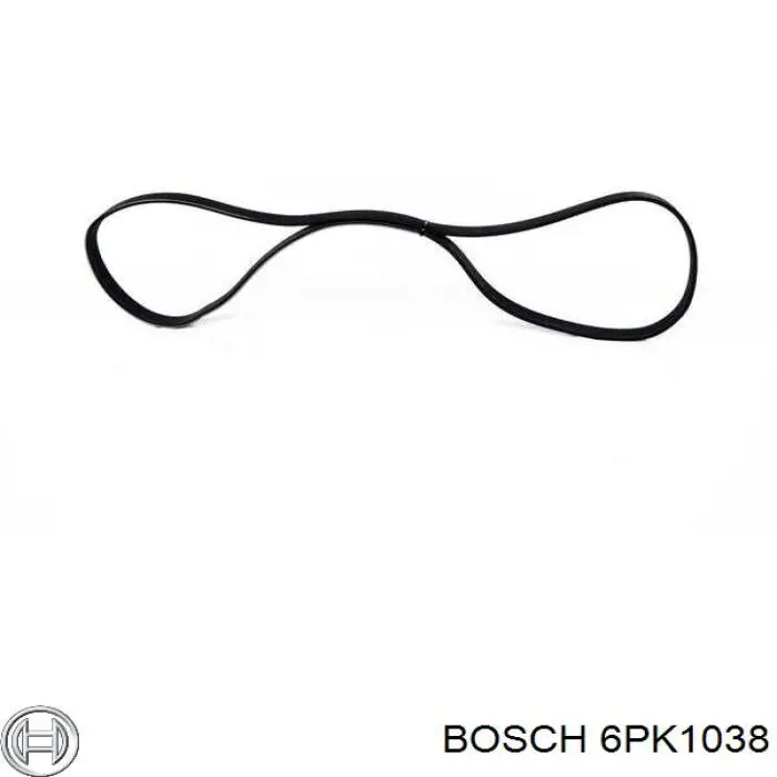 Ремінь генератора 6PK1038 Bosch