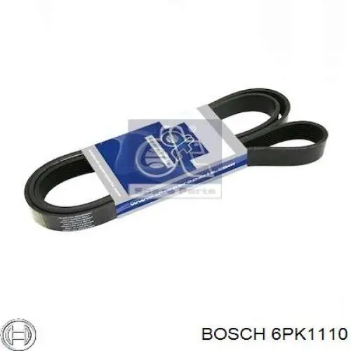 Купити 6PK1110 Bosch Ремінь генератора