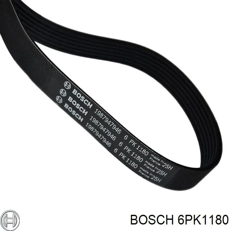 6PK1180 Bosch ремінь приводний, агрегатів