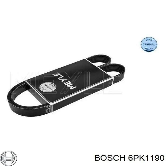 Ремінь приводний, агрегатів 6PK1190 Bosch