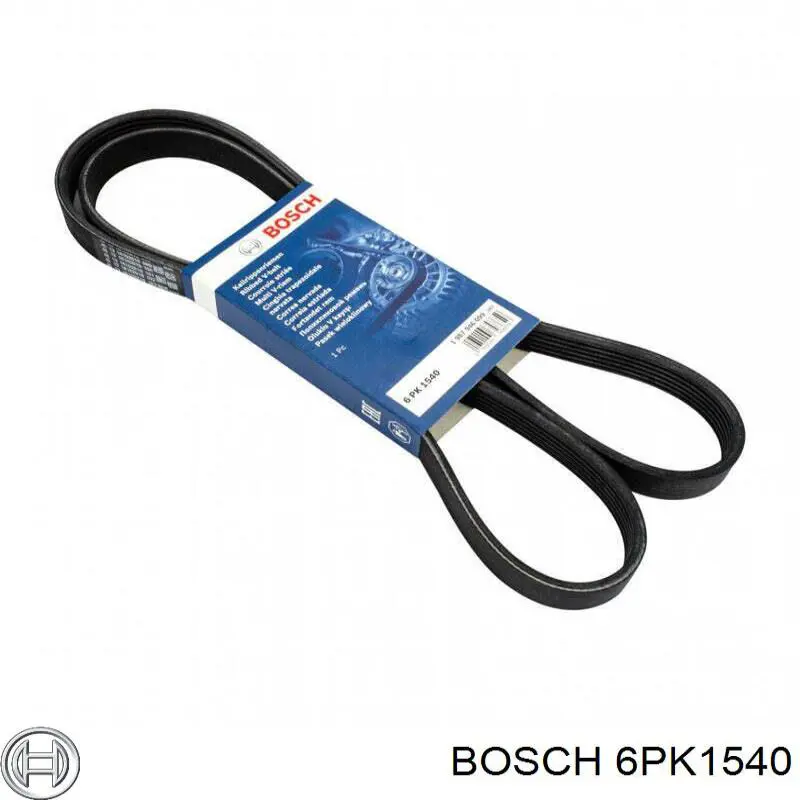 Купити 6PK1540 Bosch Ремінь генератора