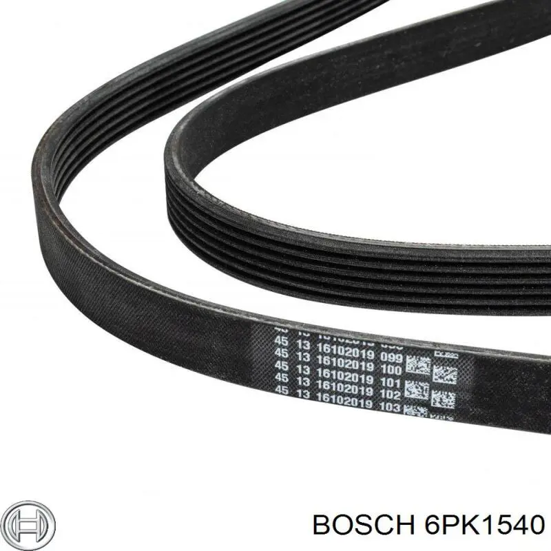 6PK1540 Bosch Поліклиновий ремінь