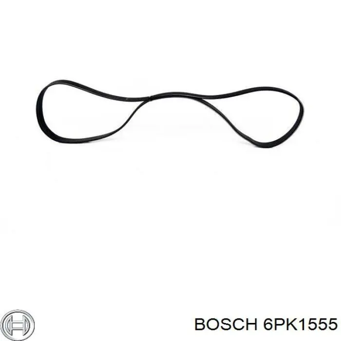 Клиновий ремінь Bosch 6PK1555 ціна, від 13.01 USD
