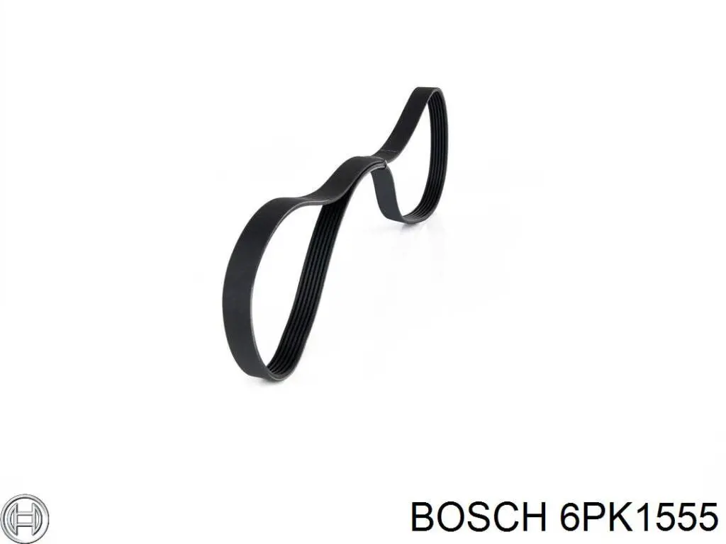 Ремінь генератора 6PK1555 Bosch