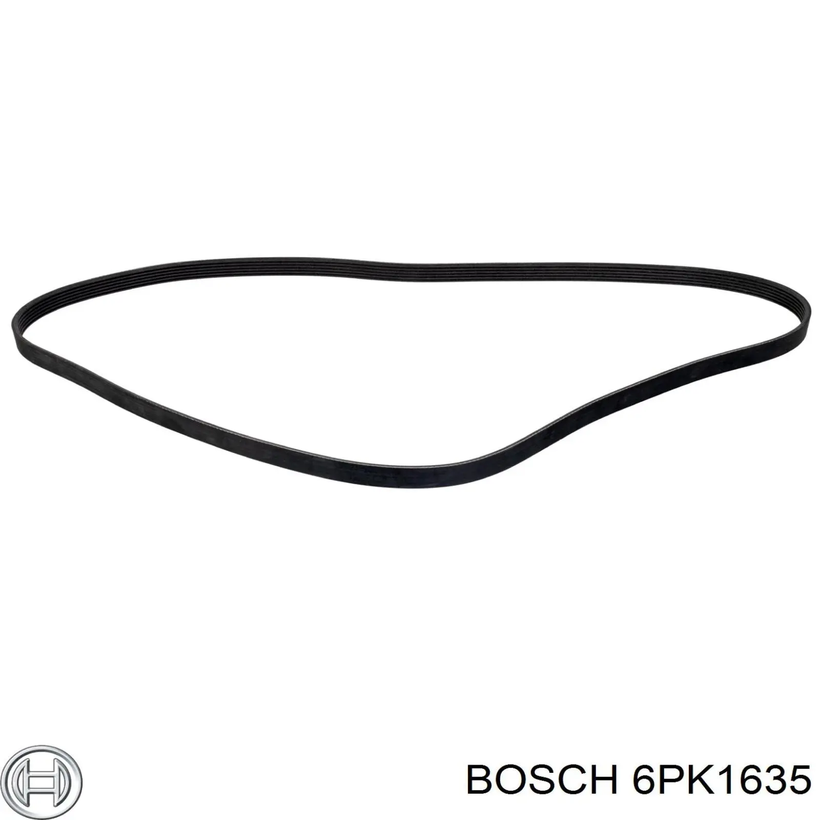 Клиновий ремінь Bosch 6PK1635 ціна, від 15.38 USD
