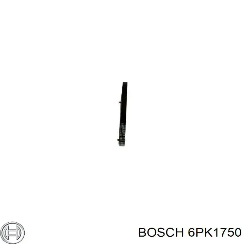 6PK1750 Bosch Поліклиновий ремінь