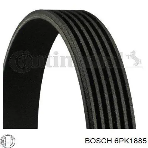Ремінь генератора 6PK1885 Bosch