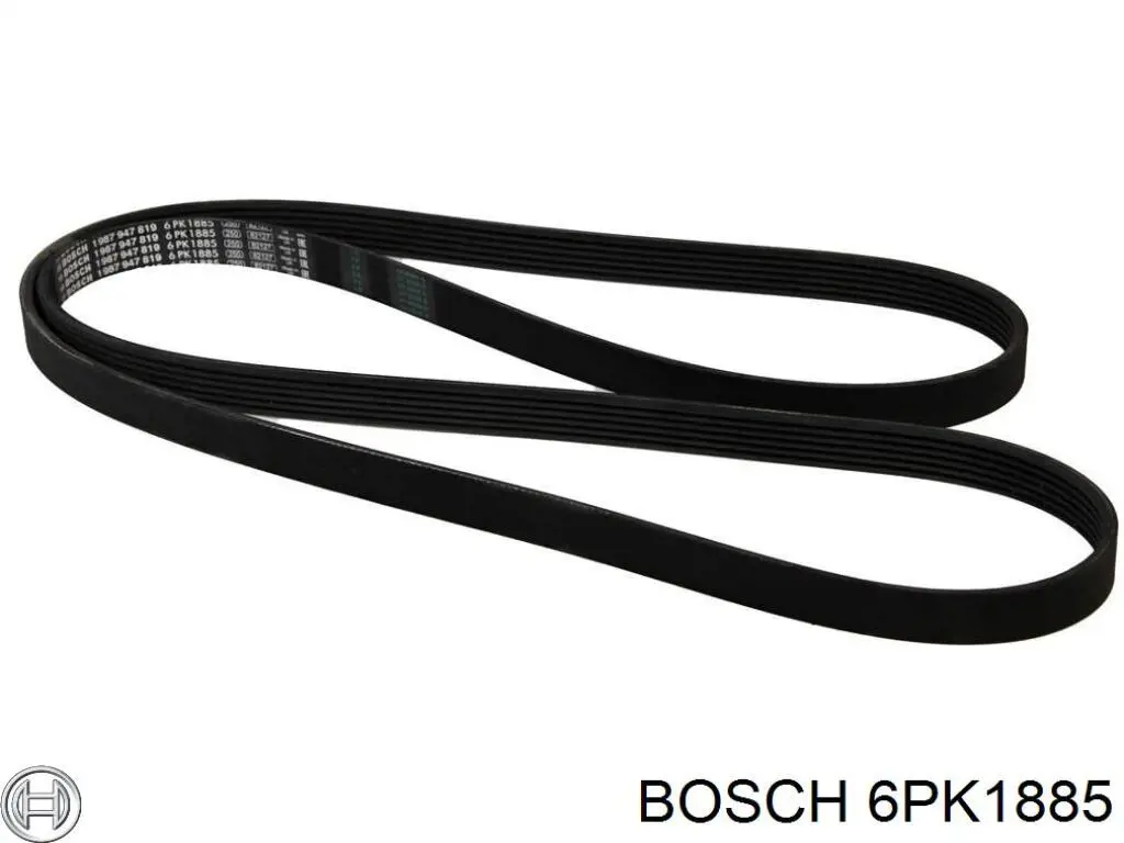 6PK1885 Bosch ремінь приводний, агрегатів